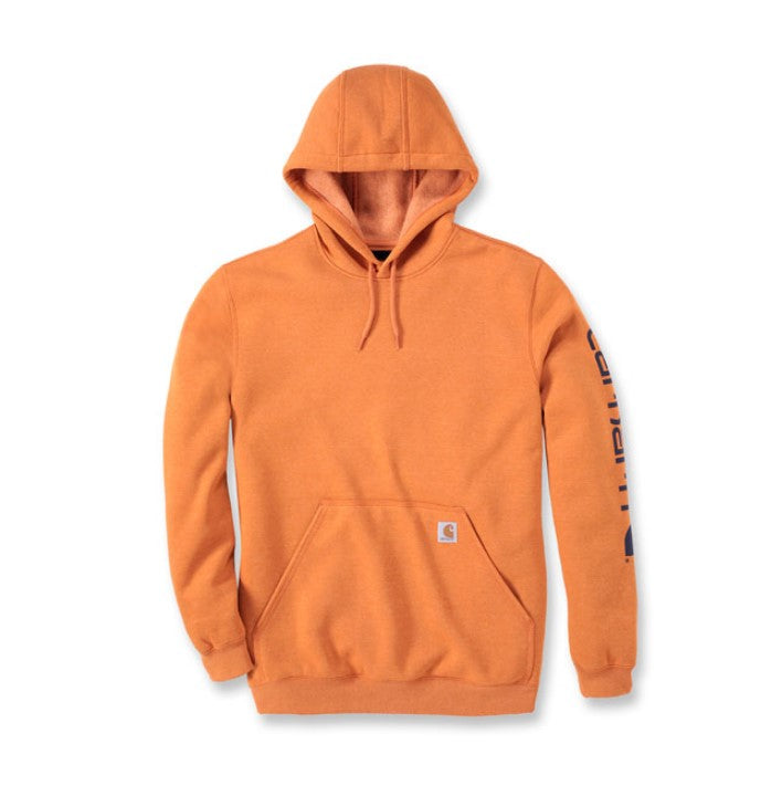 CARHARTT OG SLEEVE LOGO HOODIEMARMALADE HEATHER 97969