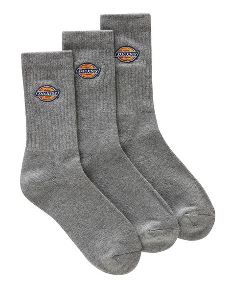 Tri-Pack Socks (3 Pairs) Valley Grove with OG Dickies logo embroidery on the top.