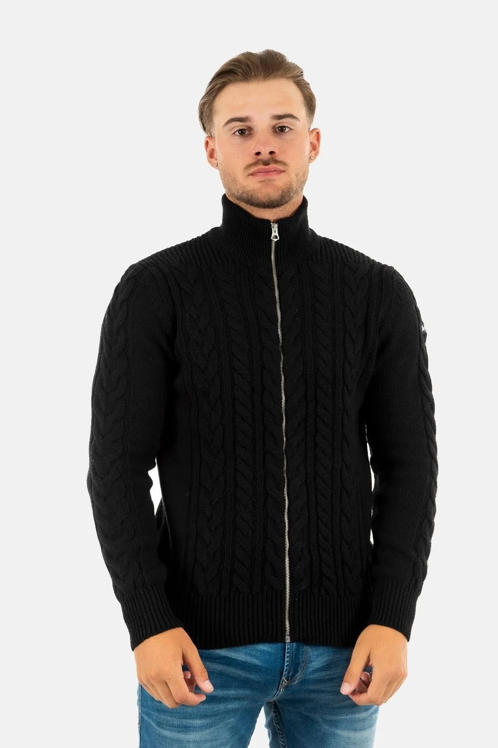 Schott NYC PLBRUCE3BLACK