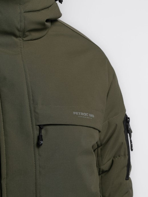 Petrol PARKA JAC104ARMY 6088