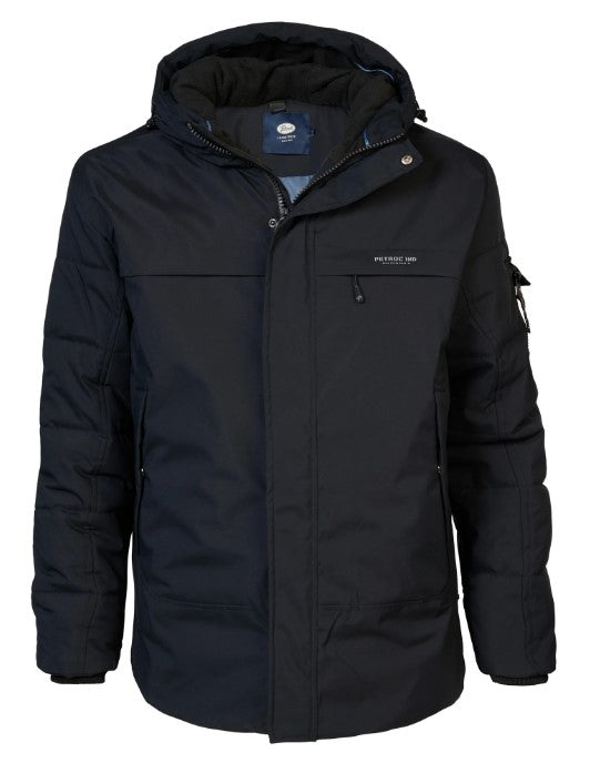 Petrol PARKA JAC104BLACK 9091