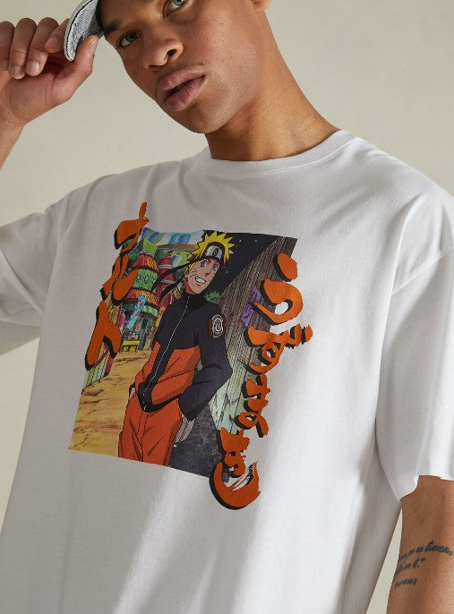 WXXXROSE ARCHIVES SELECTION NARUTO WHT TEEBIANCO