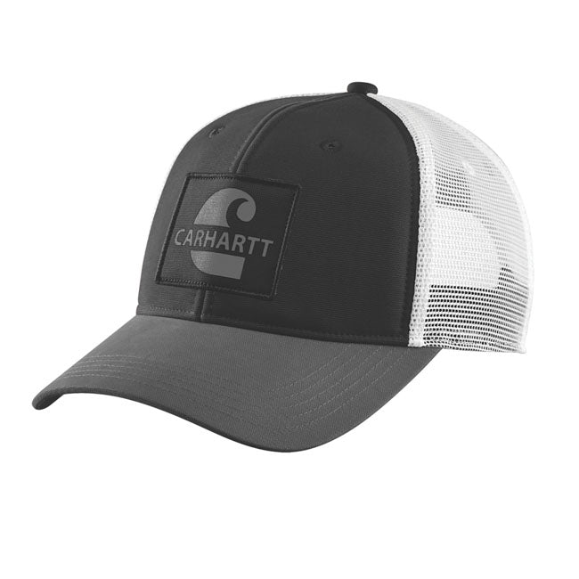 CAP CANVAS MESH GRAPHICBLACK