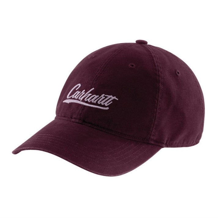 CARHARTT OG SCRIPT GRAPHIC CAPBLACKBERRY