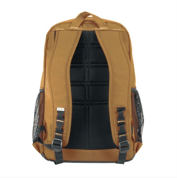 zaino 27 litri marrone impermeabile con tasche porta computer e tablet